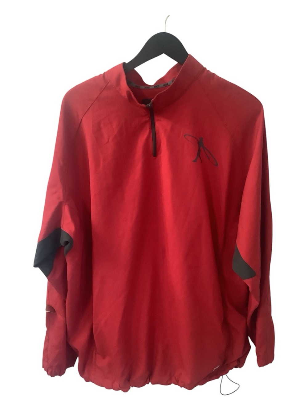 Nike Swingman Ken Griffey Jr 1/4 Zip Red Baseball Batting Jacket Size: 2X